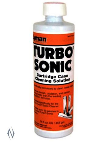 LYMAN TURBO SONIC CASE CLEANING SOLUTION 16OZ