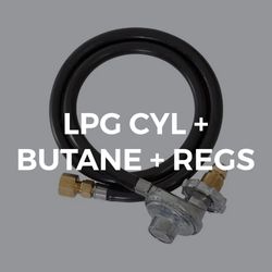 15 LPG CYL + BUTANE + REGS