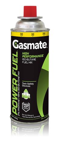 GASMATE POWER FUEL ISO-BUT CANISTER 220G 4PK
