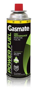 GASMATE POWER FUEL ISO-BUT CANISTER 220G 4PK