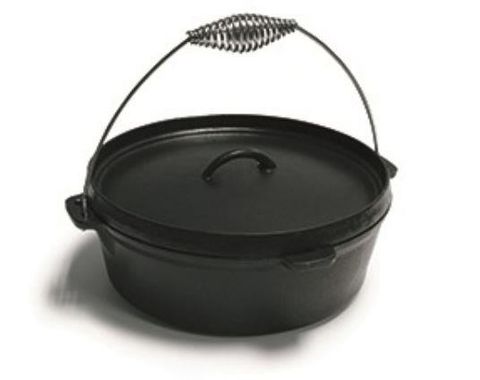 KJ CAST IRON DUTCH OVEN 5.5QRT