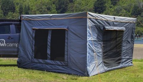 KIWI CAMPING TUATARA 270 DEGREE SIDE AWNING WALL SET - 2.0M