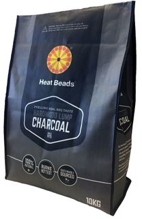 HEAT BEADS HARDWOOD LUMP CHARCOAL 10KG