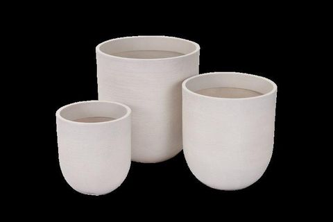 LIVORNO TALL BOWL SET - WHITE SAND