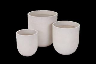 LIVORNO TALL BOWL SET - WHITE SAND