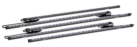 KIWI CAMPING LIGHT BAR KIT 6X WHITE LED LIGHT BARS