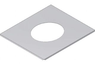 KENT SS 250MM CEILING PLATE 30 DEGREE