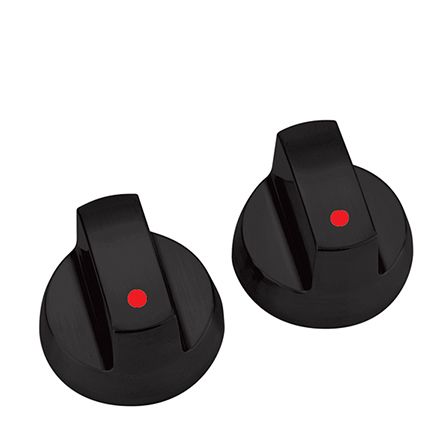 GASMATE BBQ CONTROL KNOBS - BLACK