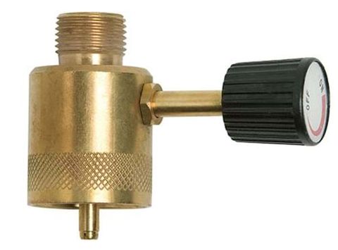 ADAPTOR - PROPANE CAN (1"-20 UNEF) TO CAMPING (BSP) OUTLET