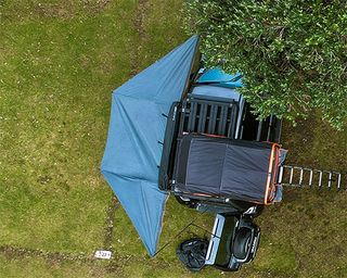 KIWI CAMPING TUATARA 180 DEGREE SELF SUPPORTING AWNING 1.8M