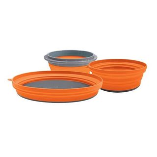 KIWI CAMPING COLLAPSIBLE 3 PIECE DINNER SET