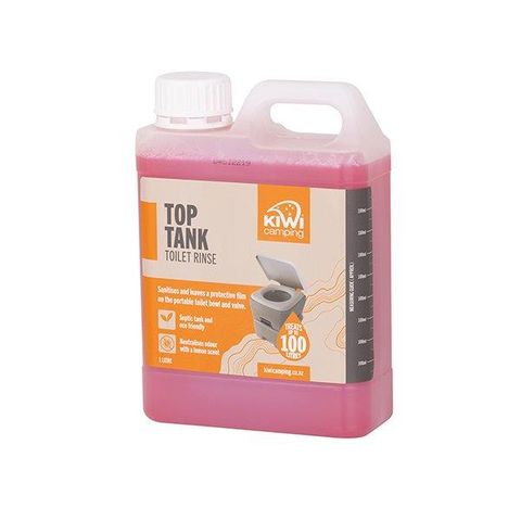 KIWI CAMPING TOILET TOP TANK RINSE 1 LTR