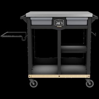 OKJ 30" PREP CART SMOKING TABLE