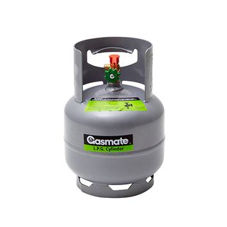 GASMATE 2KG LPG CAMPING CYLINDER