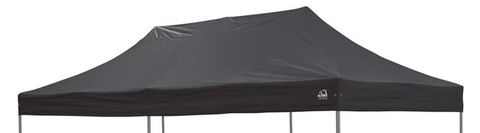 KIWI SHELTERS 6X3 450G ROOF - BLACK