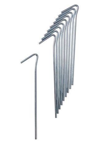 KIWI STEEL PEGS 6MMX25CM - 10PK