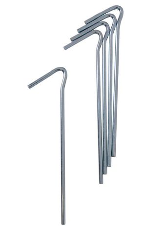 KIWI STEEL PEGS 30CM - 5PK