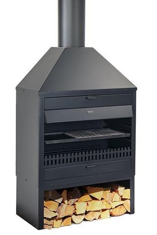 KENT TEKAPO OUTDOOR FIREPLACE  INC PIZZA STON, BRICK, GLOVE