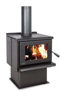 KENT CARDRONA 14KW WOOD FIRE - PEDESTAL