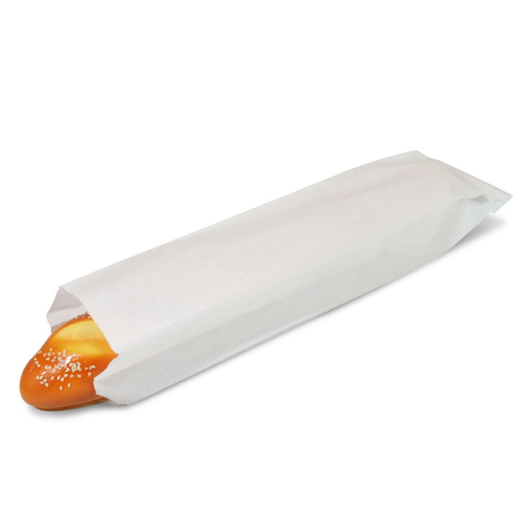 BREADSTICK BAG LARGE WHITE 510 X 150 X 80