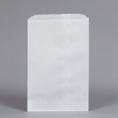 8 LONG WHITE PAPER BAG 500PKT