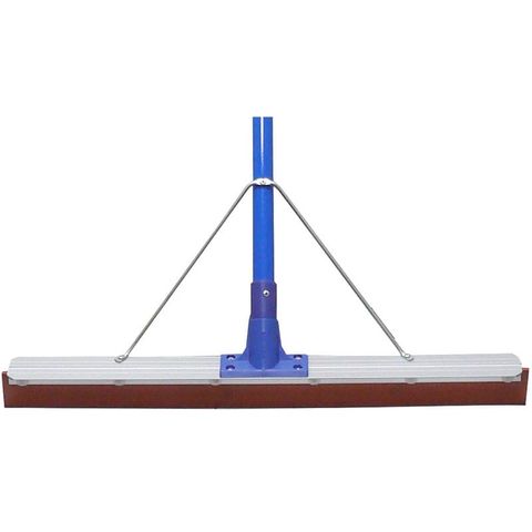 FLOOR SQUEEGEE RED RUBBER 60CM COMPLETE [NAB]