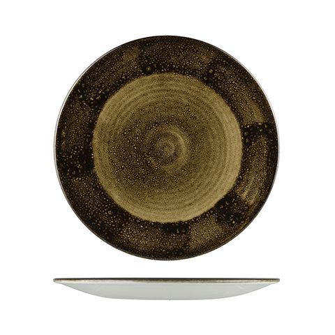 ARTISENSE ROUND COUPE PLATE GREY 275mm
