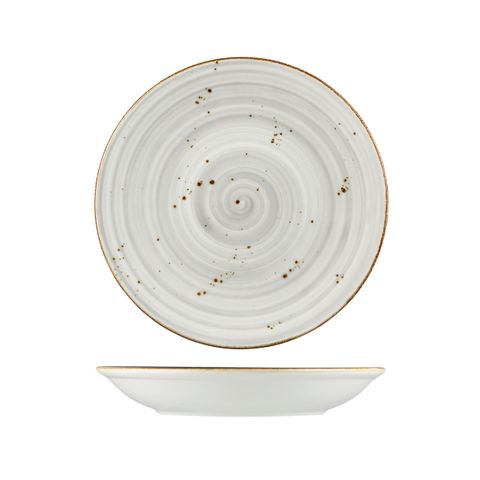 WELLINGTON ROUND COUPE BOWL RUSTIC GREY 265mm