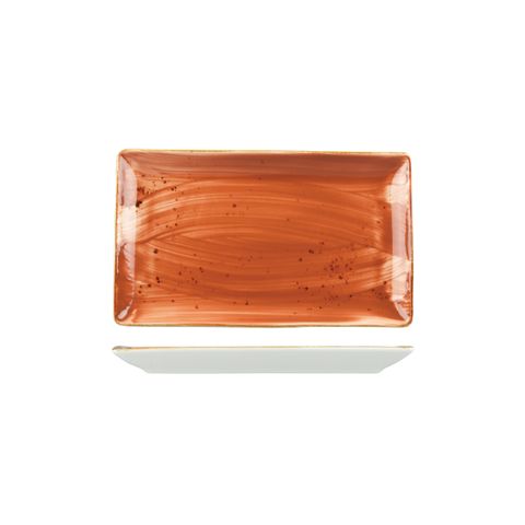 WELLINGTON RECT. PLATTER RUSTIC TERRA 270x160mm