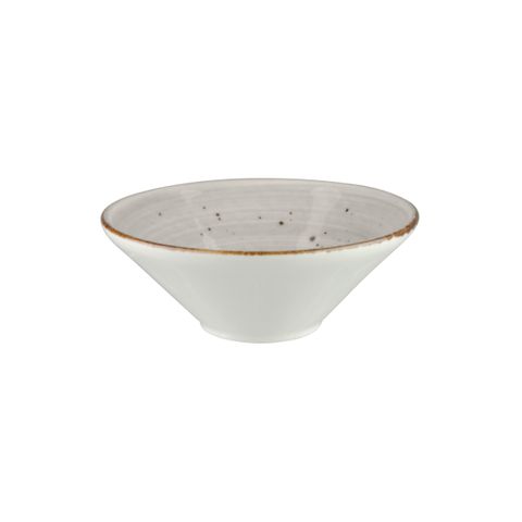 WELLINGTON V-SHAPE BOWL RUSTIC GREY 165mm