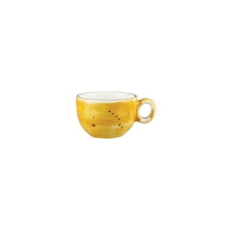 WELLINGTON CAPPUCCINO CUP RUSTIC YELLOW 200ml