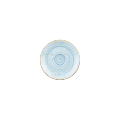WELLINGTON ESPRESSO SAUCER RUSTIC BLUE 135mm