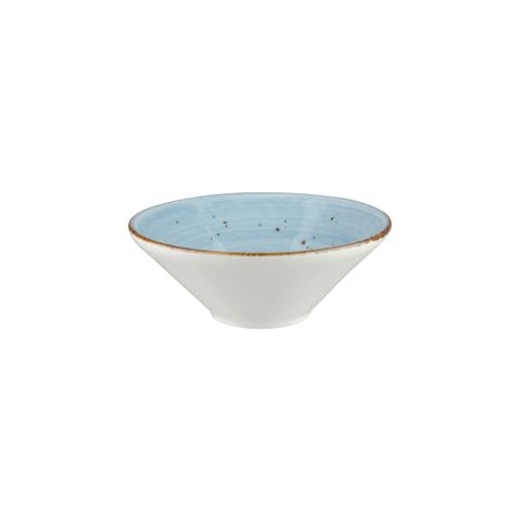WELLINGTON V-SHAPE BOWL RUSTIC BLUE 165mm