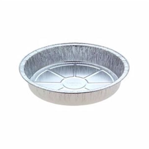 4136 LARGE ROASTING FOIL TRAY ROUND CONFOIL