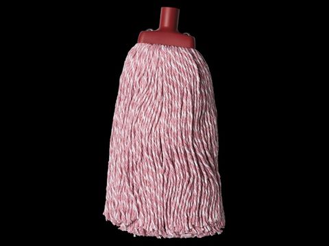 MH-CO-01R Contractor Mop 400G Red [CUT END]