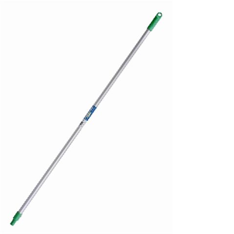 Contractor HANDLE ALUMINIUM 1.5M X 25MM GREEN THREAD 22MM