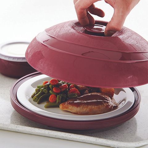 KH Moderne Plate Cover Insulated Burgundy (#31) [ORDER IN LINE]