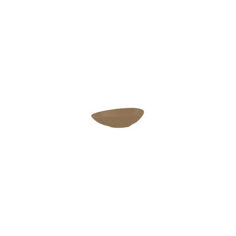 NATURAL SATIN ALMOND DISH BROWN 90x45x25mm / 25ml