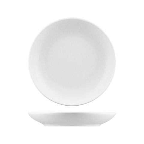 NATURAL SATIN DEEP COUPE BOWL WHITE 265mm/1200ml
