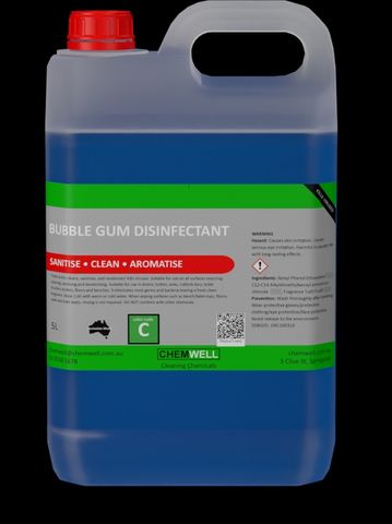 DISINFECTANT BUBBLE GUM 5L