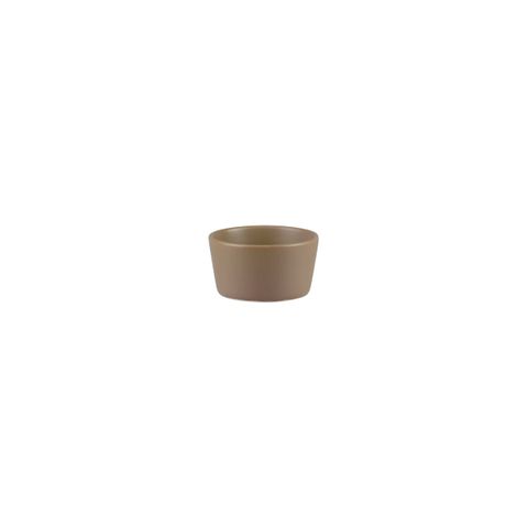 NATURAL SATIN RAMEKIN BROWN 70x40mm / 90ml
