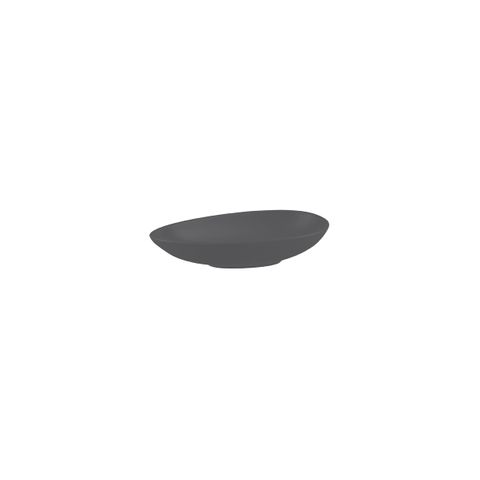 NATURAL SATIN ALMOND DISH GREY 120x60x25mm / 50ml