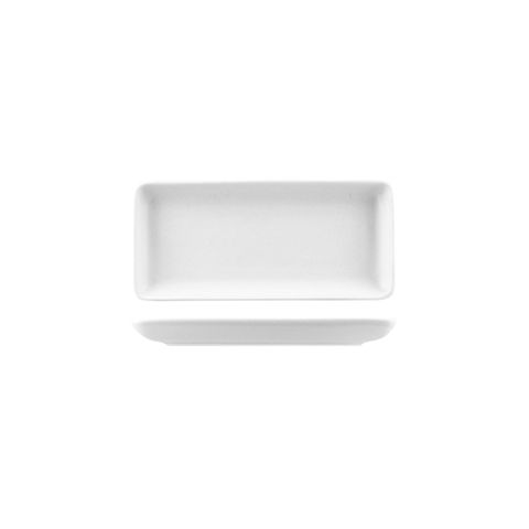 255X125MM WHITE RECT PLATE