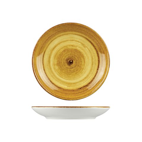 ARTISENSE DEEP COUPE PLATE BROWN 235mm / 750ml