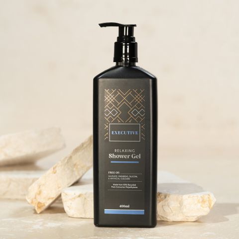 Executive Relaxing Shower Gel (400ml) Suits Floating Dispenser