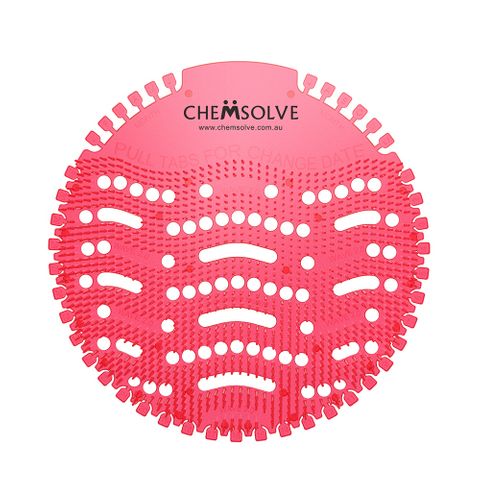 Wave 2.0 Urinal Screen Strawberry, Pack of 12 [CTN144]