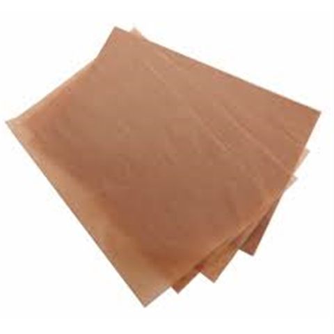 1/2 CUT BROWN GREASE PROOF PAPER 400 X 330
