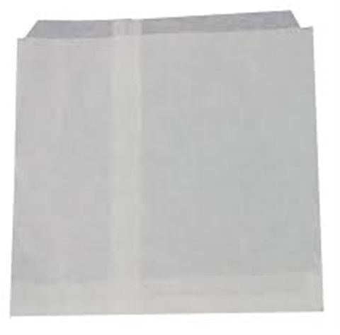 1 SQUARE WHITE PAPER BAG PACK OF 500 [SHAMROCK]