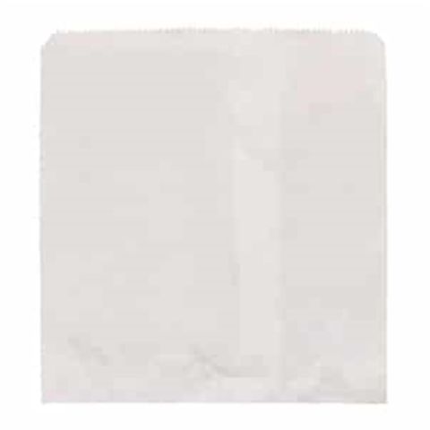 2 SQUARE WHITE PAPER BAG PACK OF 500 [SHAMROCK]