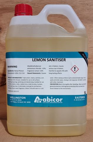 DISINFECTANT LEMON 5L